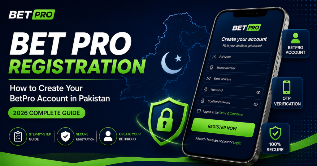 Bet Pro Registration