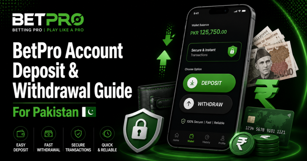 BetPro Account Deposit