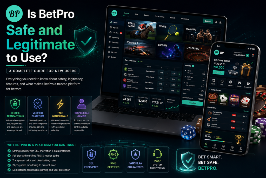 Is Betpro Safe and Legitimate to Use