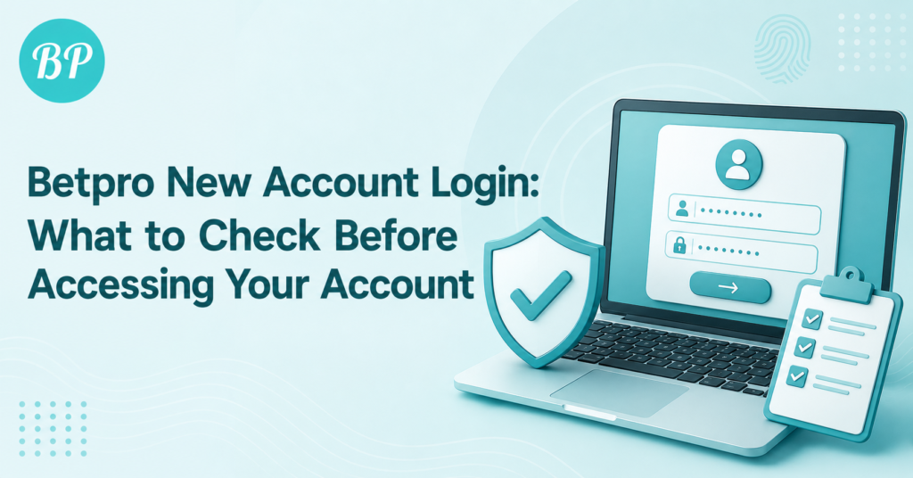 Betpro new account