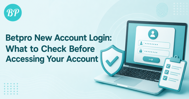 Betpro new account