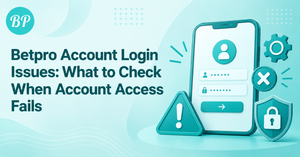 betpro account login